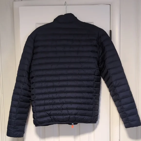 Save The Duck Men's Navy Puffer Jacket - Picture 3 of 6